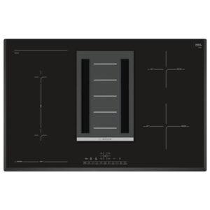 BOSCH  Indukcijska kuhalna plošča z integ. napo Indukcijska steklokeramična kuhalna plošča, 80 cm  PVS851F21E