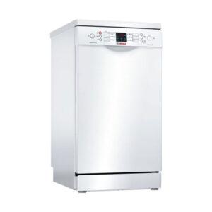 BOSCH  Serie | 4 SuperSilence pomivalni stroj, 45 cm prostostoječi pomivalni stroj, bela  SPS46IW01E
