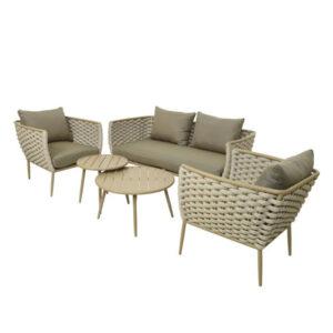 KOVINSKA VRTNA GARNITURA DECORIS MONZA 5-DELNA