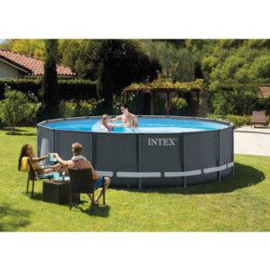 Bazen Intex XTR Ultra Frame s kovinsko konstrukcijo 488 x 122