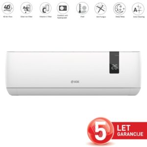 VOX klima naprava IJL18-SC4DWH z MONTAŽO [WiFi, 4D Air Flow, CFilter, Sfilter,HB]